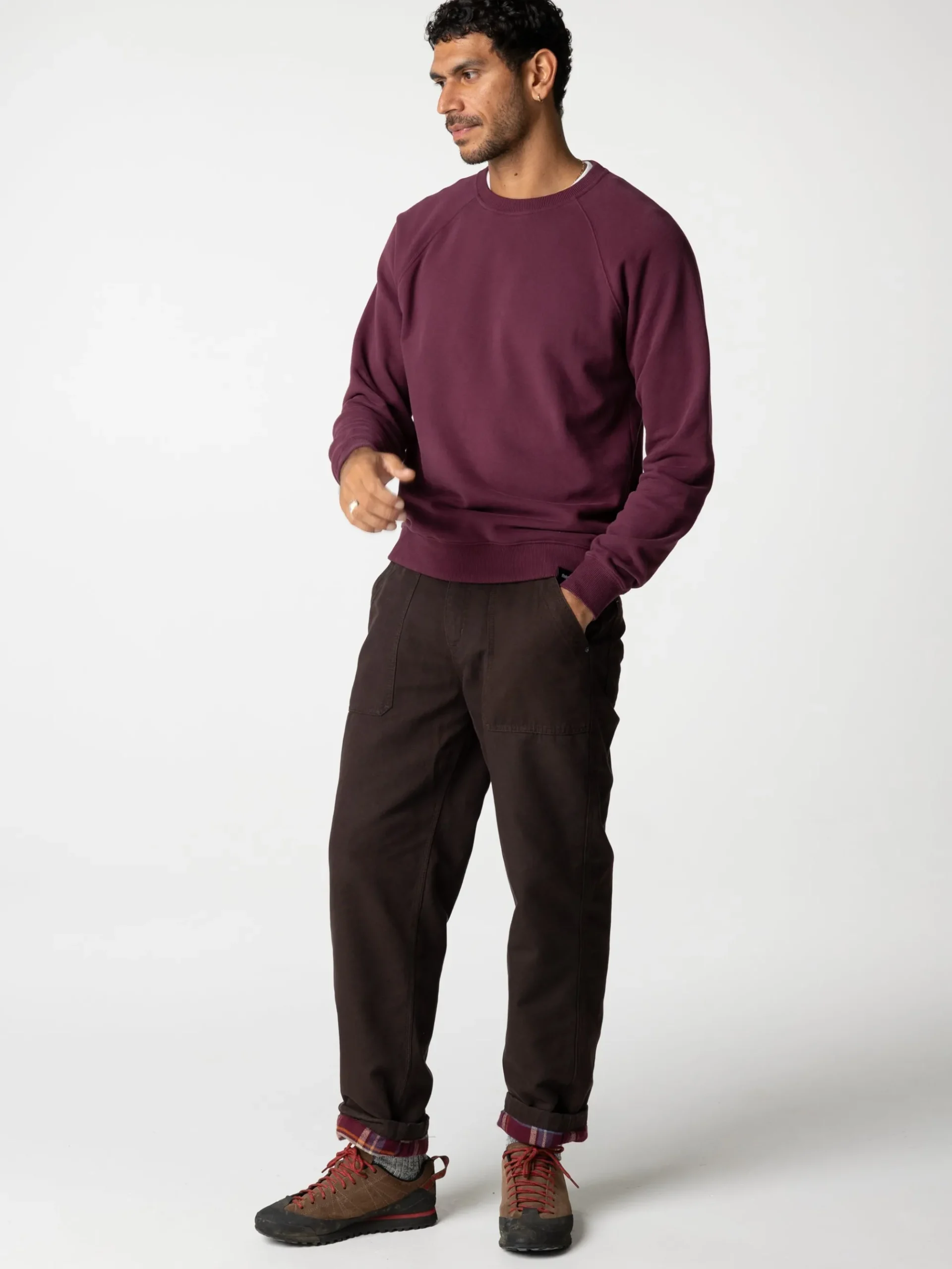 Men's Basset Flannel Lined Utility Trouser