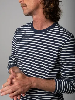 Men's Channel Stripe Long Sleeve T-Shirt