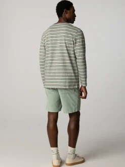 Men's Channel Stripe Long Sleeve T-Shirt