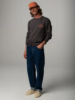Men's Diamond Logo Long Sleeve T-Shirt