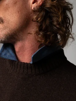Men's Escall Crew Neck Knit Jumper