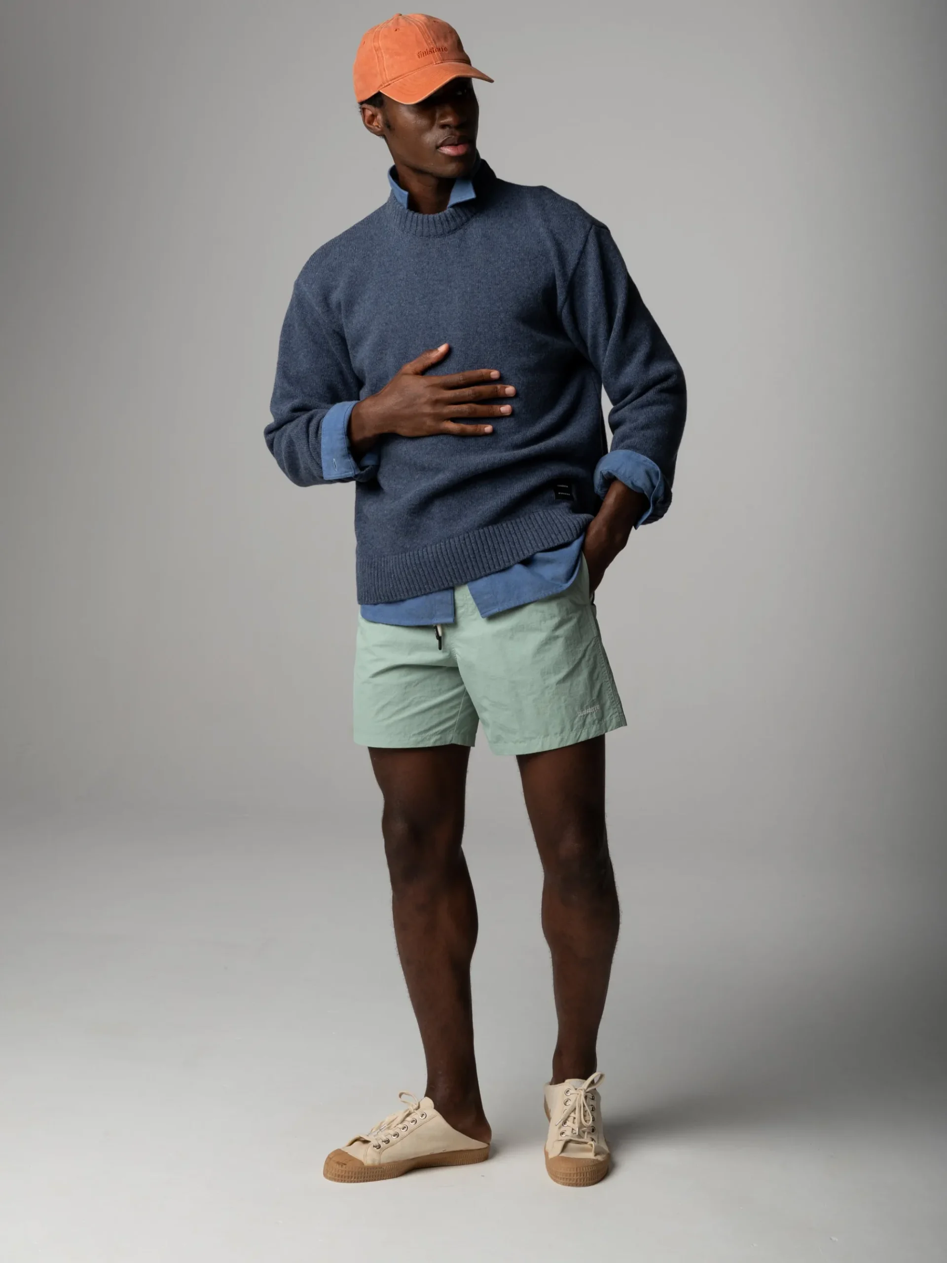 Men's Escall Crew Neck Knit Jumper