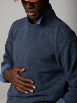 Men's Escall Crew Neck Knit Jumper