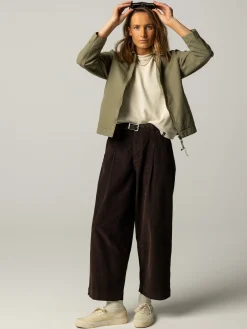 Women's Beau Canvas Zip Up Jacket