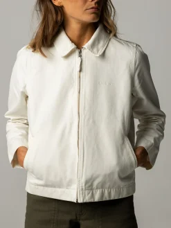 Women's Beau Canvas Zip Up Jacket