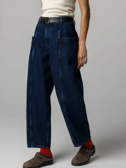 Women's Croft Workwear Denim Barrel Trouser