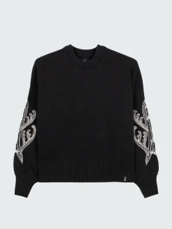 Women's Floral Marine Jumper