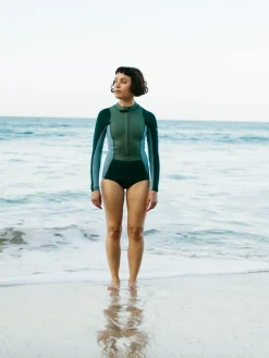 Women's Kaia 2mm Yulex® Long Sleeve Swimsuit