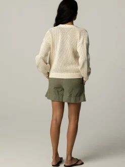 Women's Pol Open Stitch Cardigan