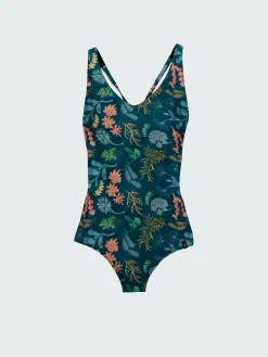 Women's Senara V-Neck Printed Swimsuit